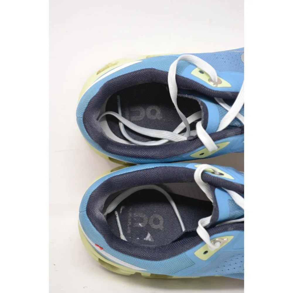 On Running Cloudflow Womens 9.5 Shoes Niagara Meadow Lace Up Athletic‎ Sneakers